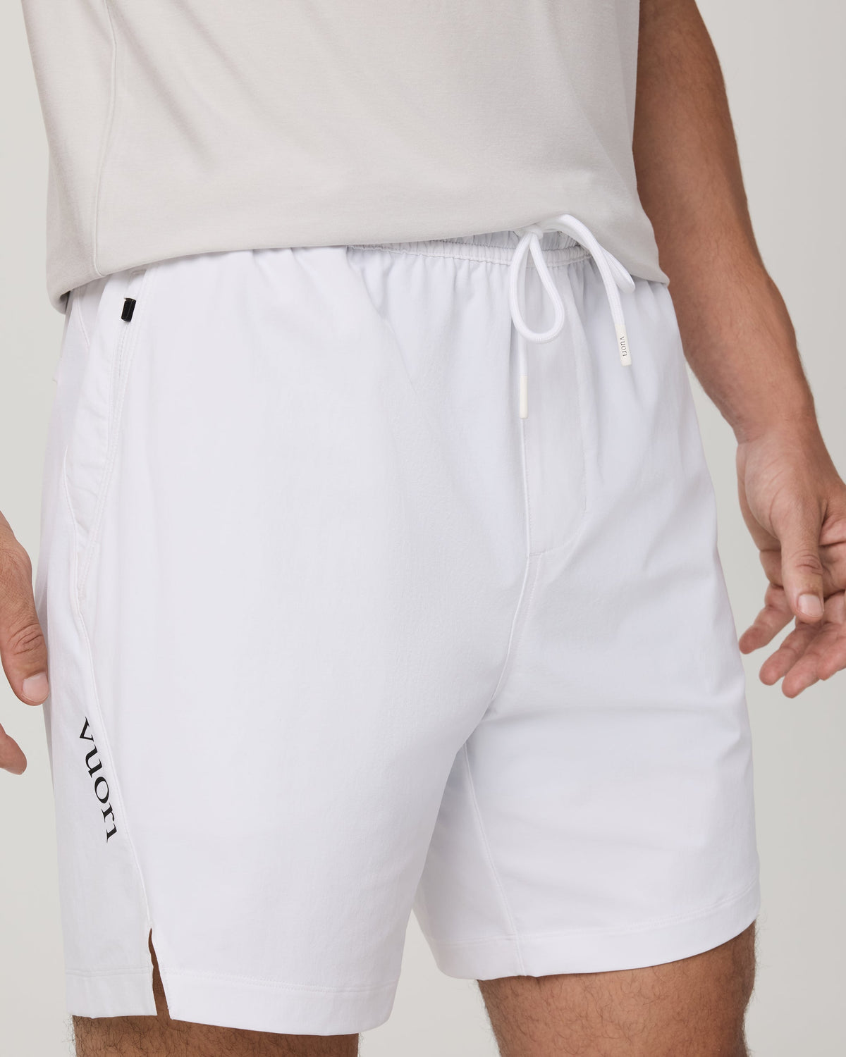 Crosscourt Short Unlined 7" | White