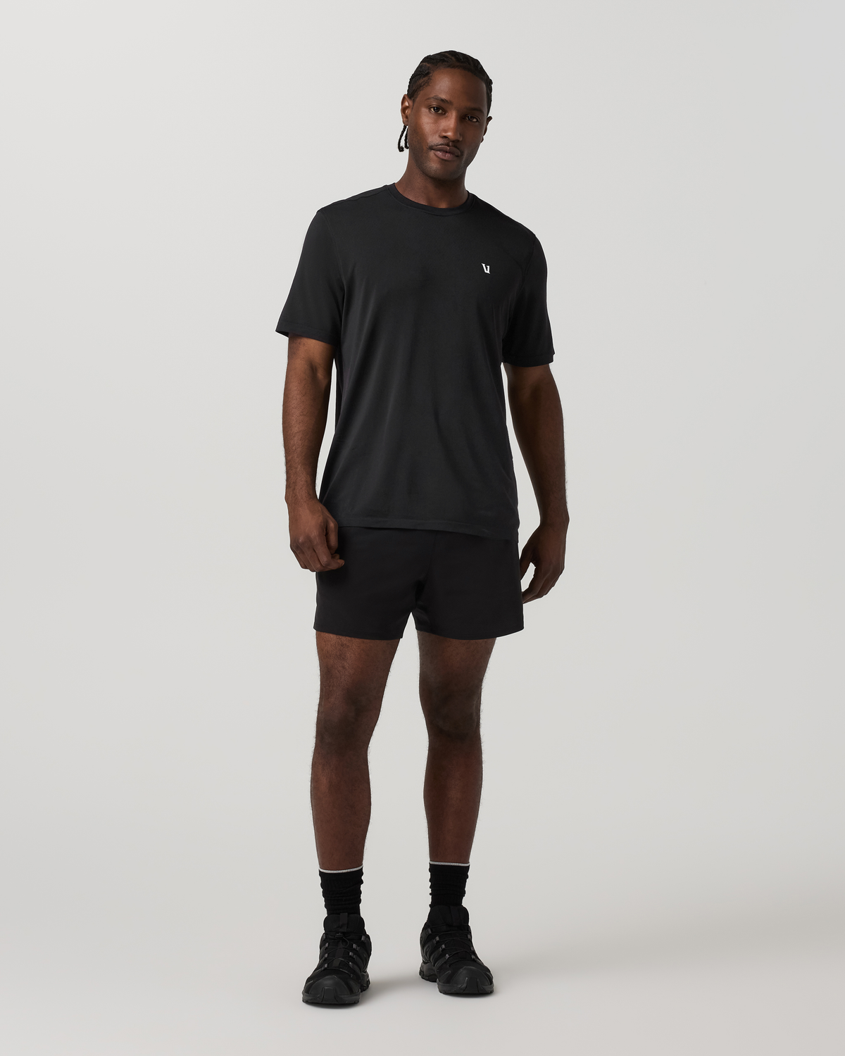 Course Short Lined 5" | Black
