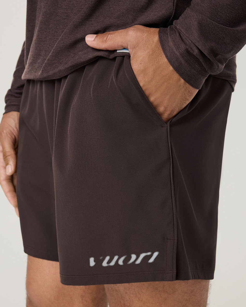 Course Short Lined 5" | French Roast