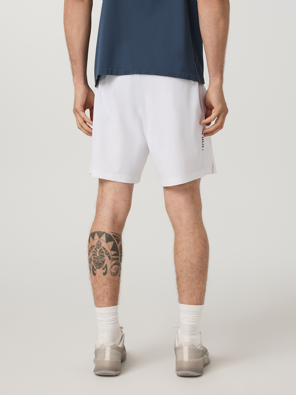 Crosscourt Pro Short Unlined 7" | White