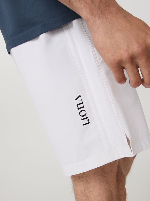 Crosscourt Pro Short Unlined 7" | White
