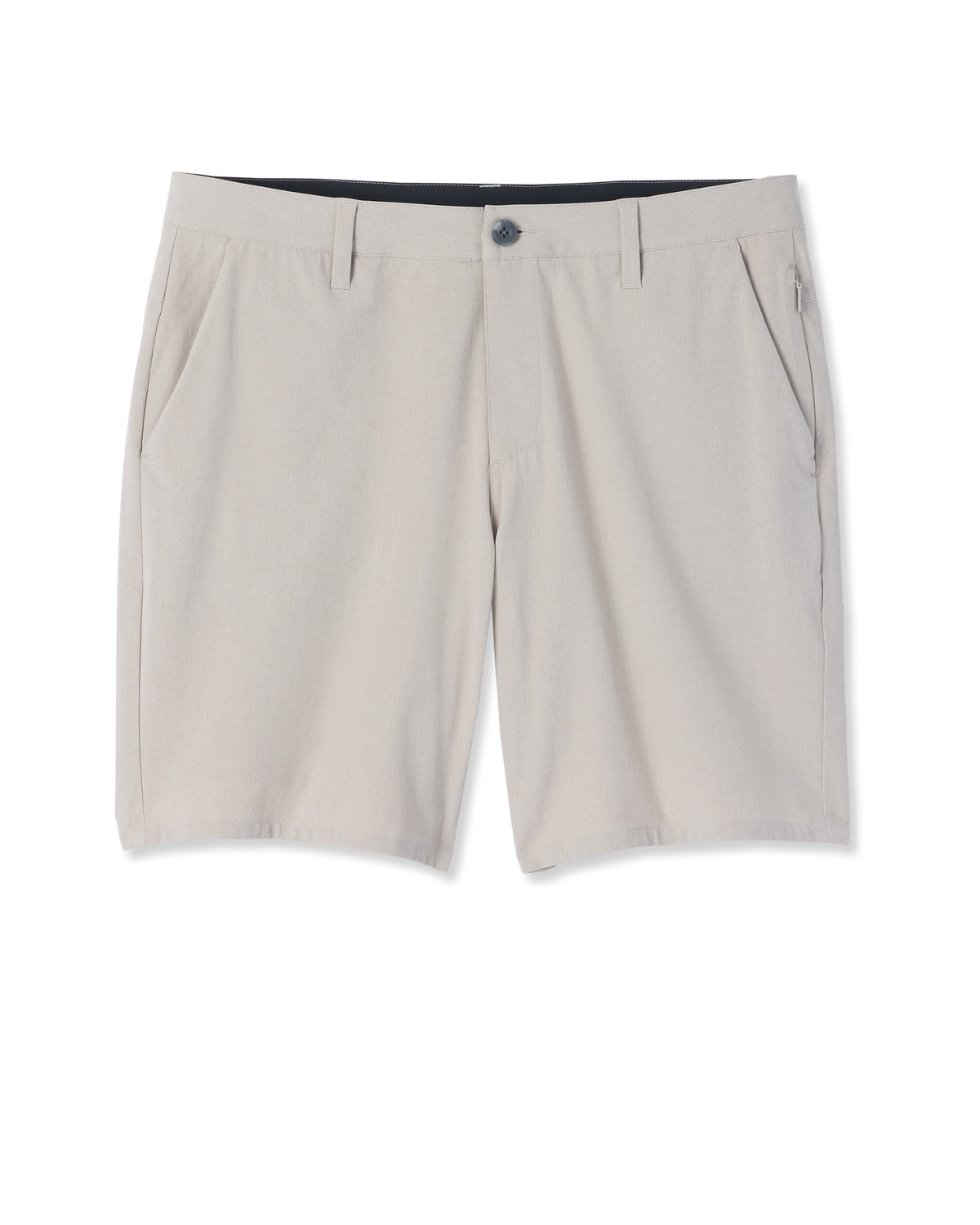 Aim Short 8" | Khaki Linen Texture