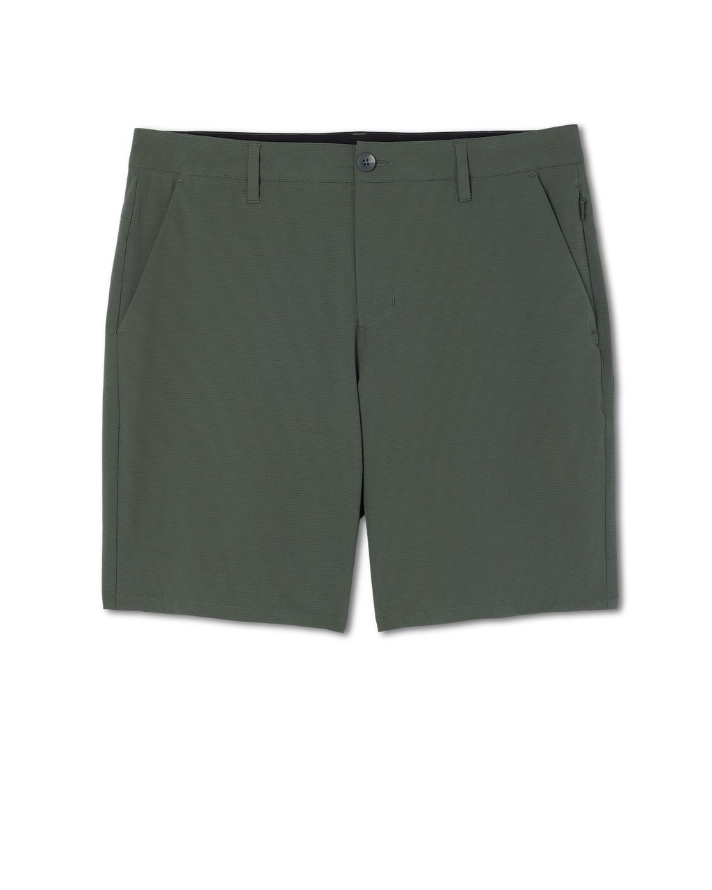 Aim Short 8" | Blue Sea Slub Stripe
