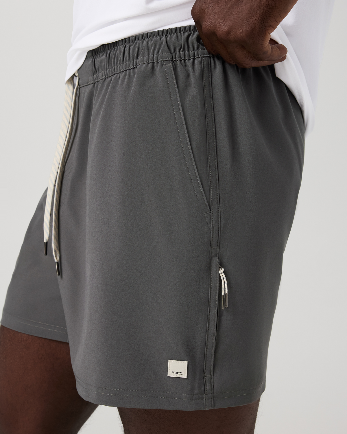Banks Session Short Unlined 5" | Dark Pewter