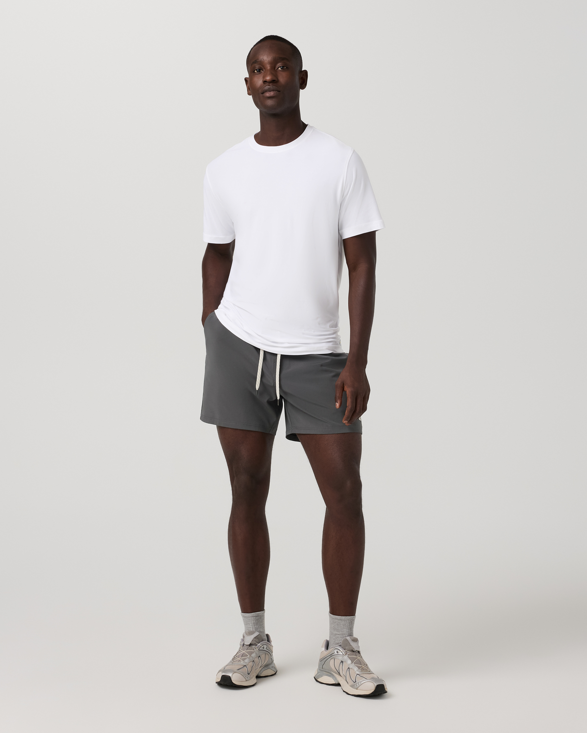 Banks Session Short Unlined 5" | Dark Pewter