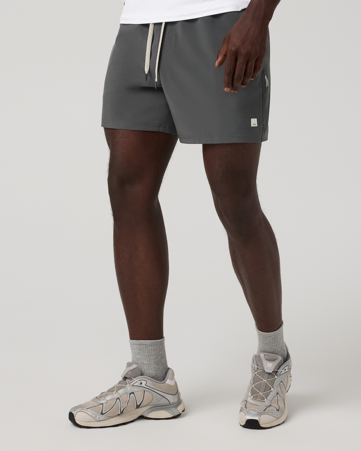Banks Session Short Unlined 5" | Dark Pewter