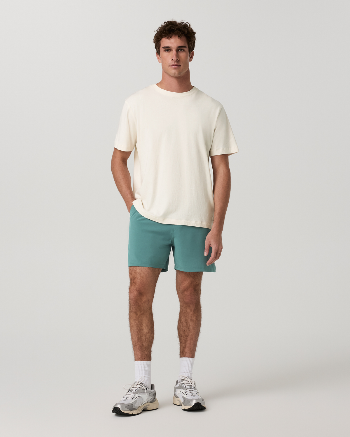 Banks Session Short Unlined 7" | Dark Cyan