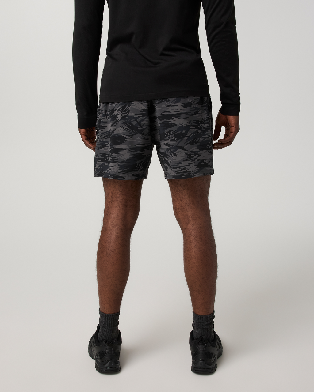 Banks Session Short Unlined 5" | Black Riptide Camo
