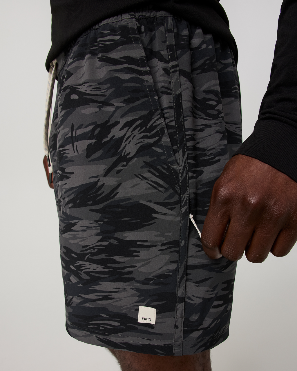 Banks Session Short Unlined 5" | Black Riptide Camo