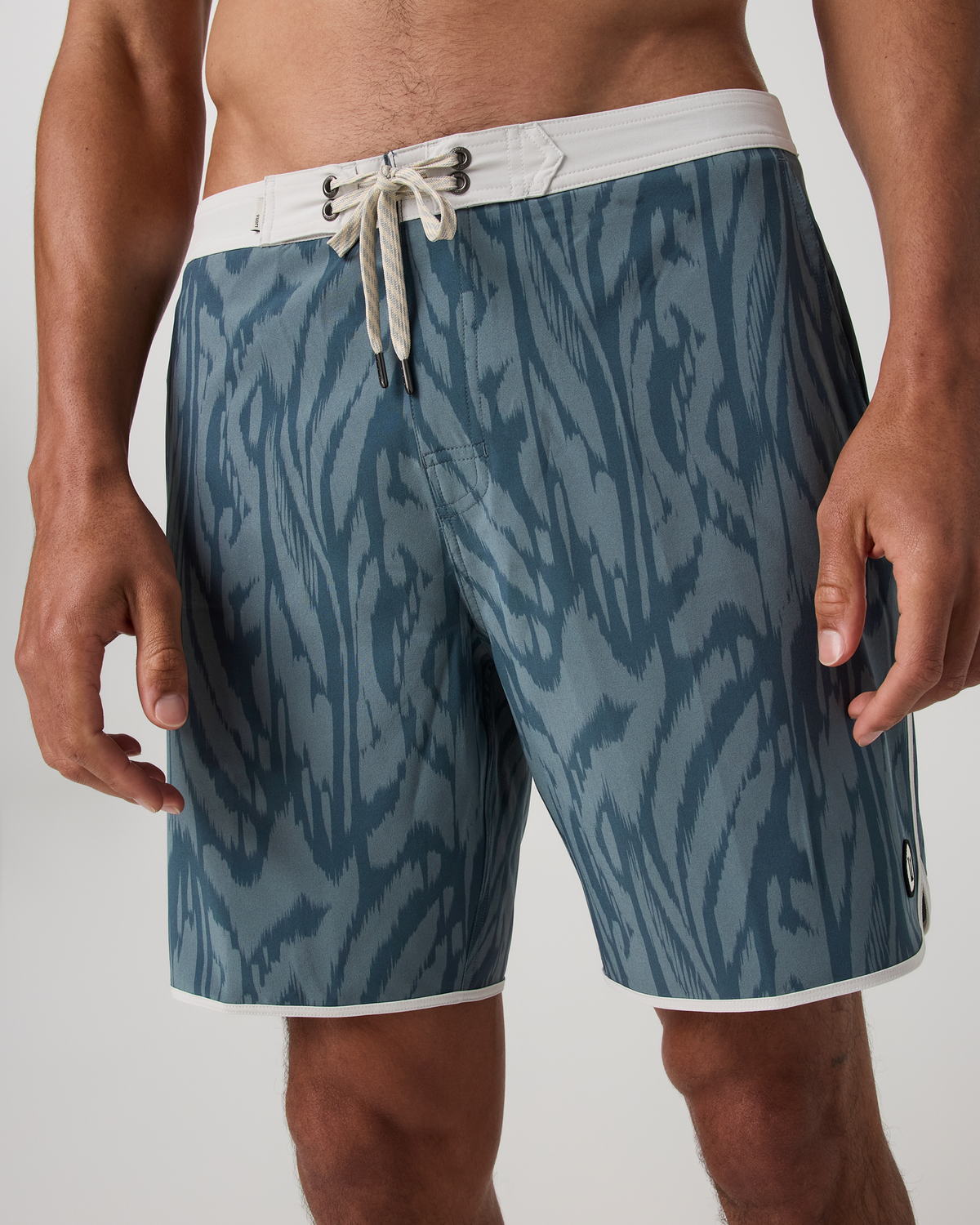 Cruise Boardshort 7" | Vintage Red Palm Shadow