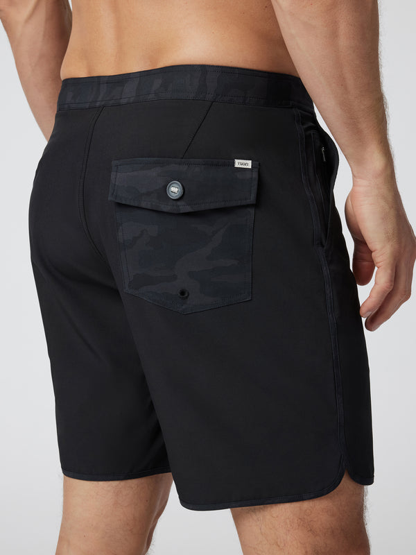 Cruise Boardshort 7" | Black