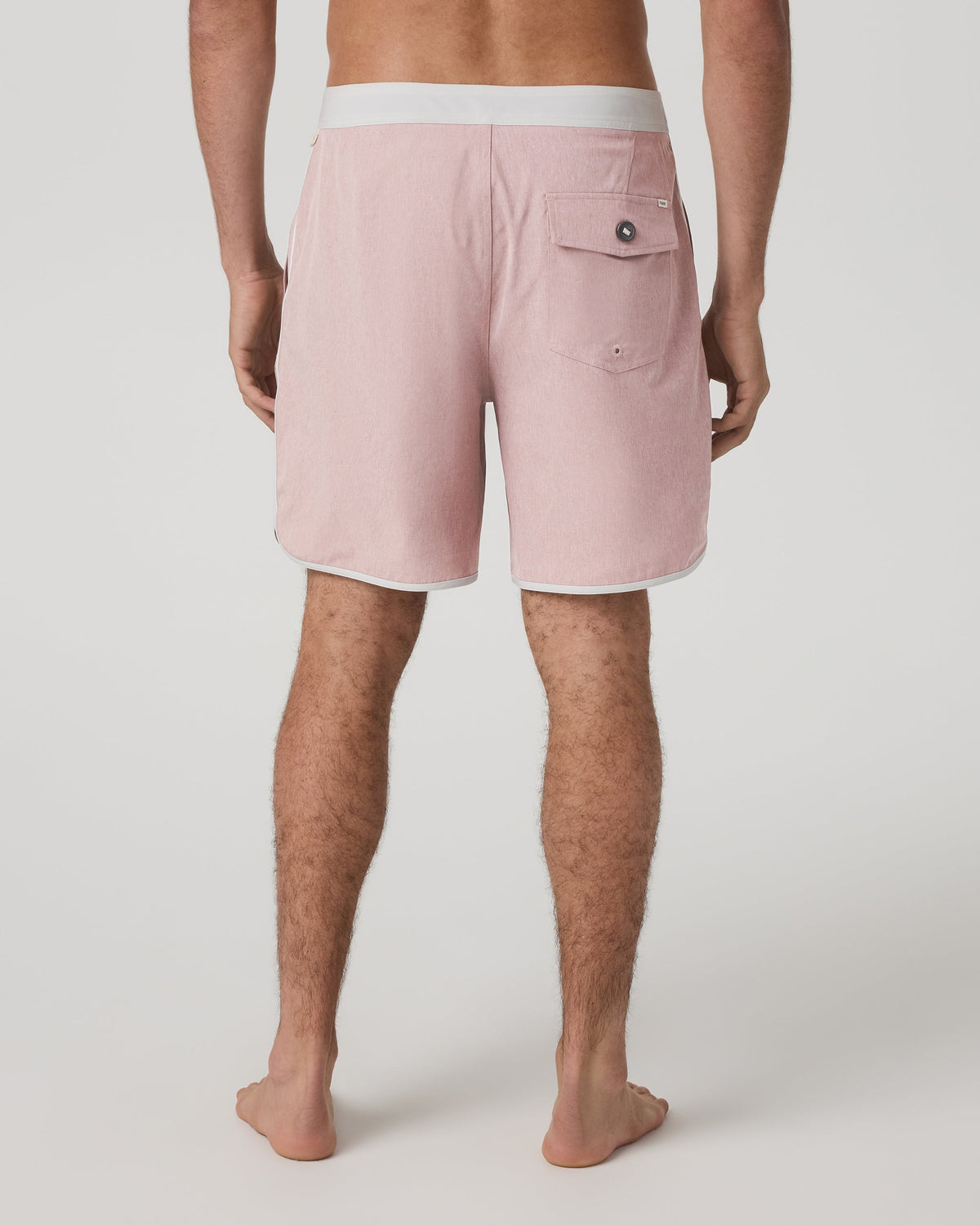 Cruise Boardshort 7" | Mauve Linen Texture