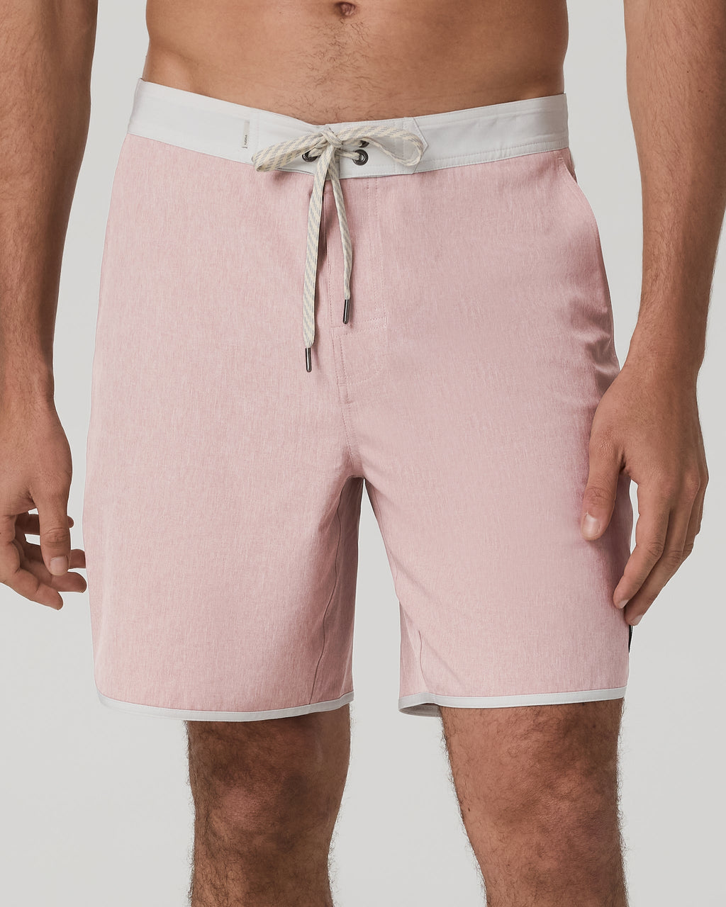 Cruise Boardshort 7" | Mauve Linen Texture