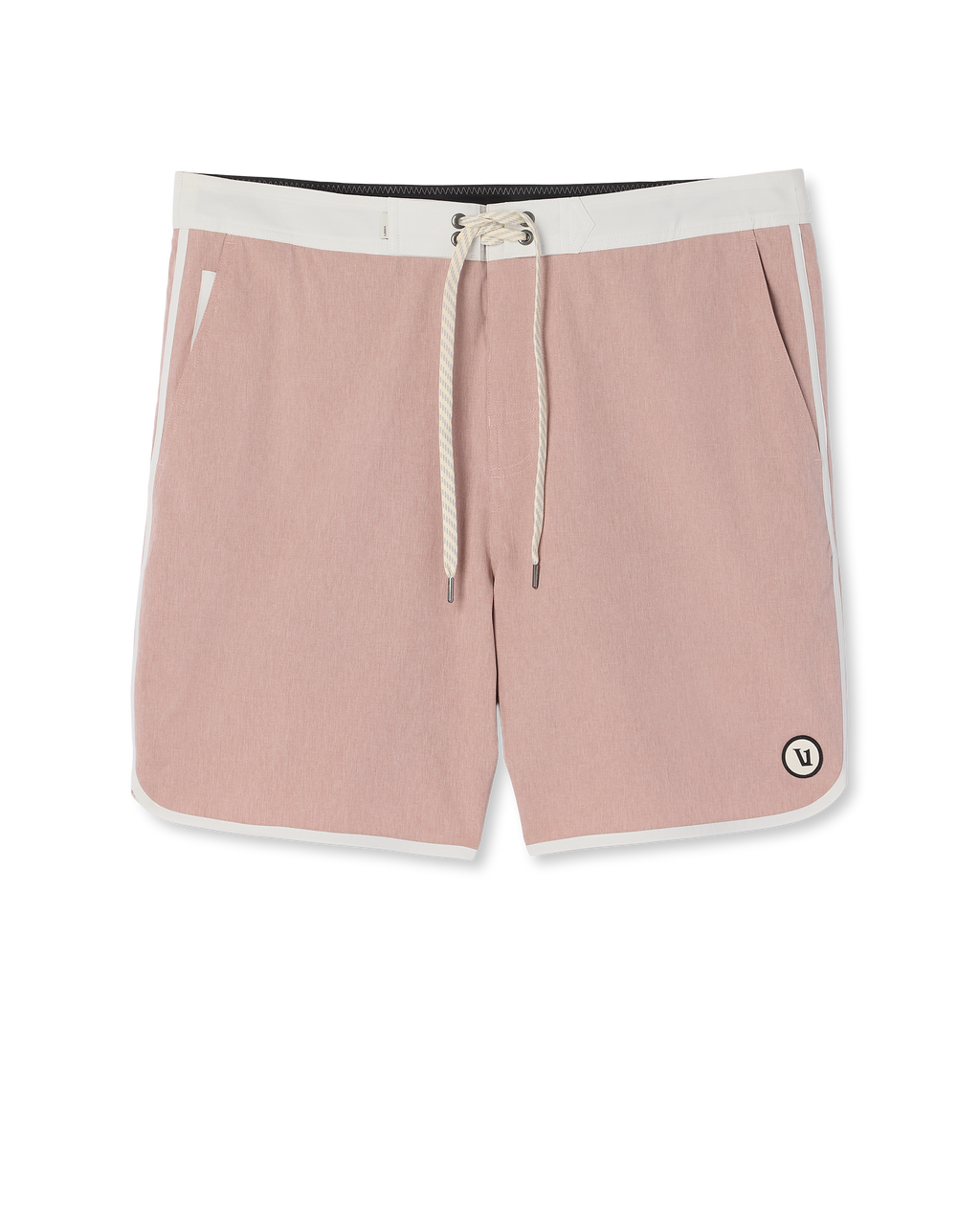 Cruise Boardshort 7" | Mauve Linen Texture