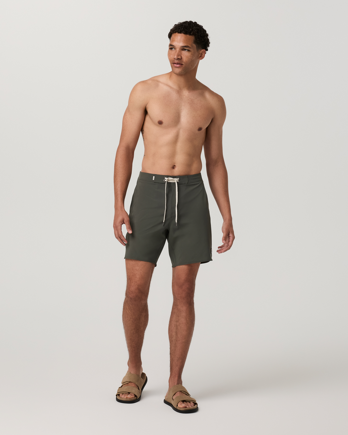 Cruise Boardshort 5" | Mauve Linen Texture