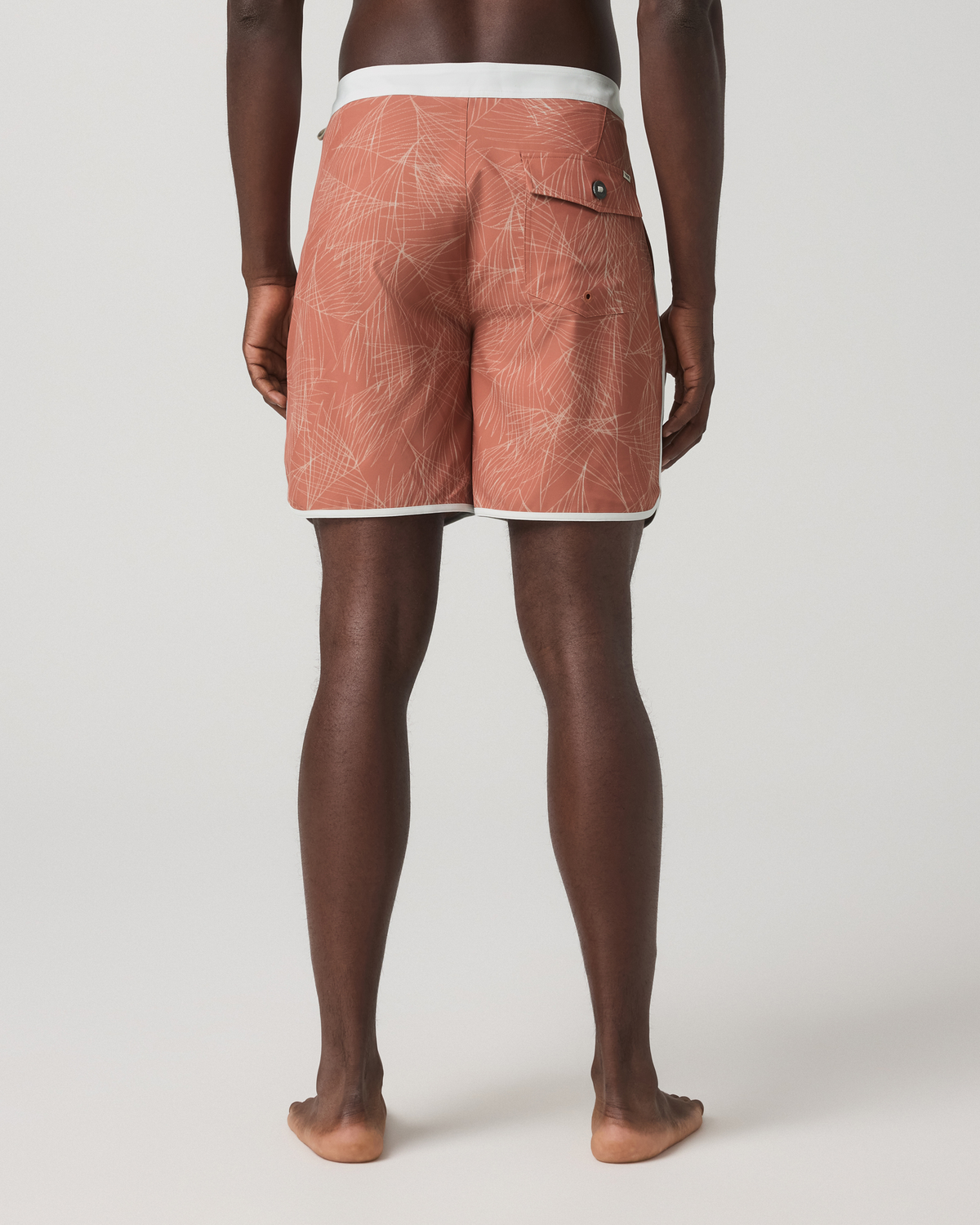 Cruise Boardshort 5" | Mauve Linen Texture