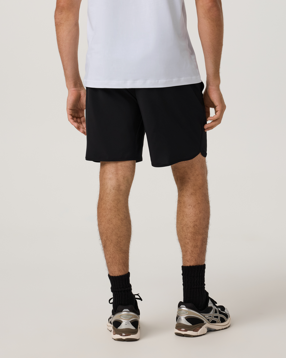 Banks Short Unlined 7" | Azure Linen Texture