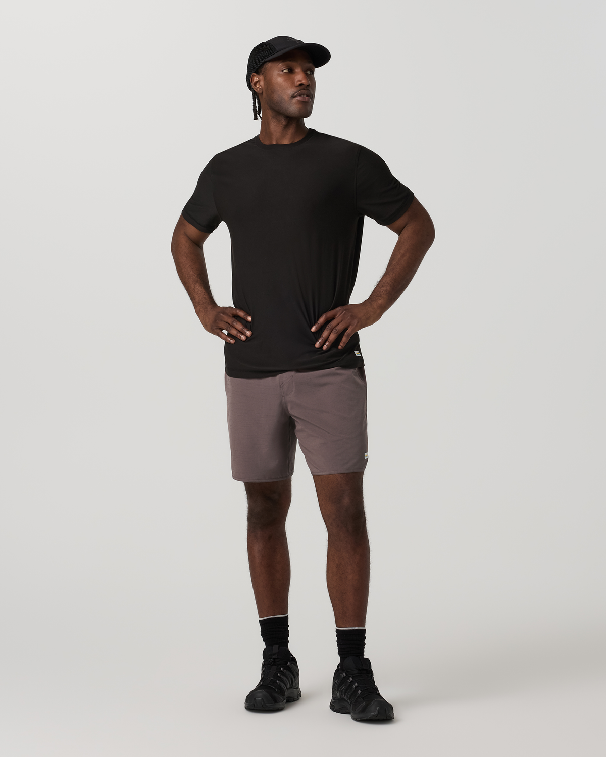 Banks Short Unlined 7" | Timber Slub Stripe