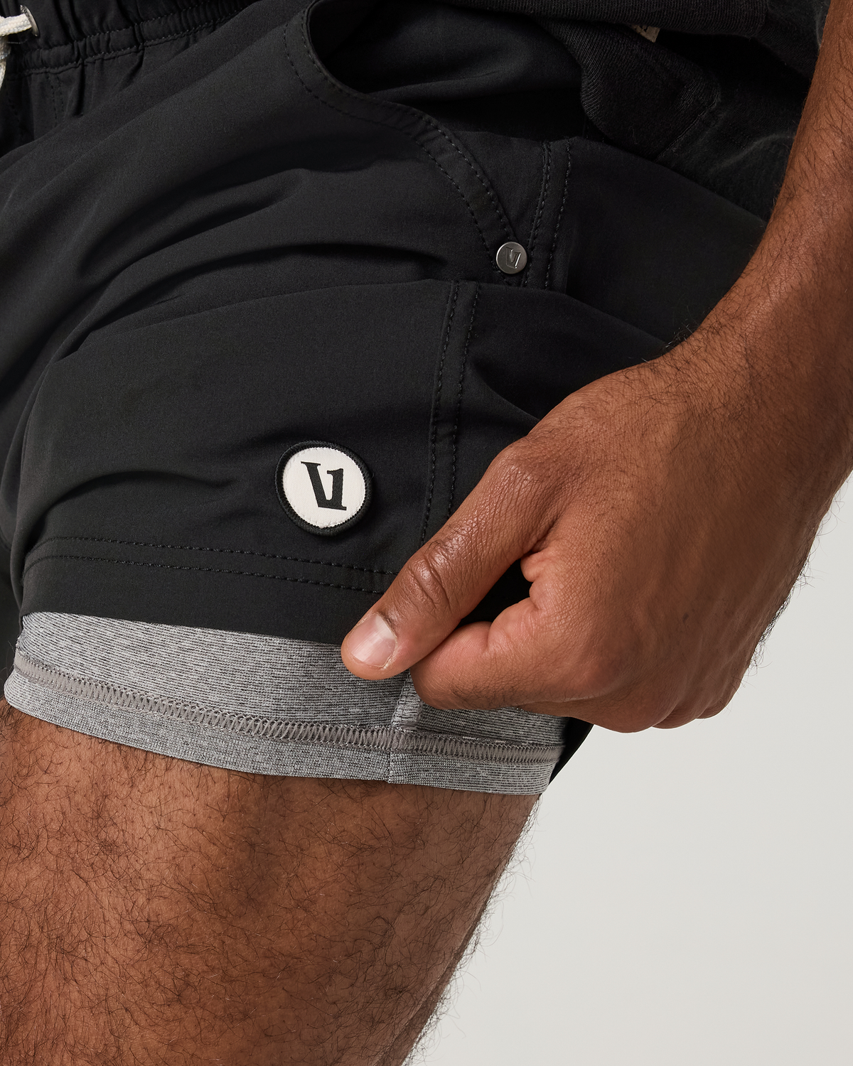 Kore Short Lined 9" | Ink