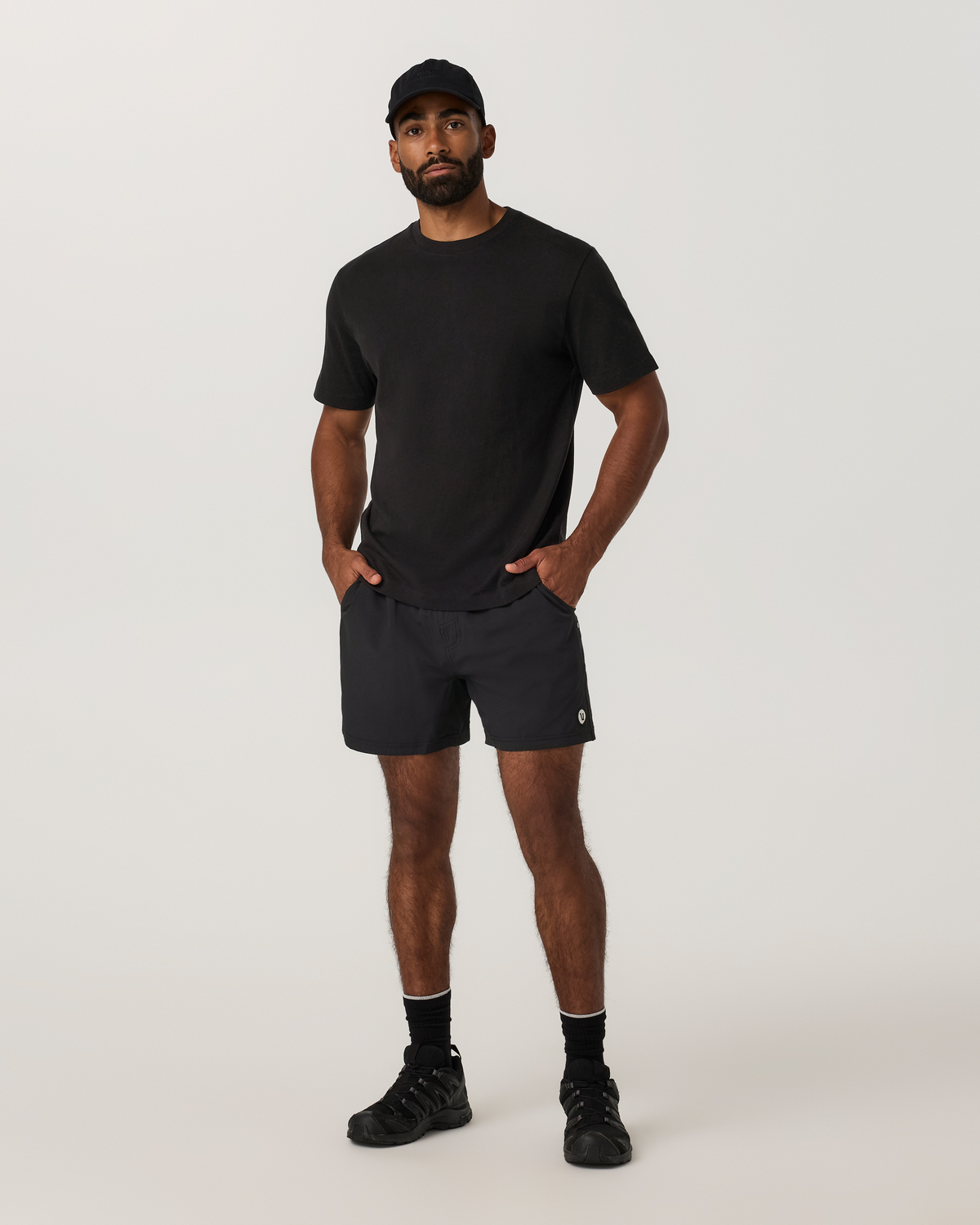 Kore Short Lined 9" | Black Tonal