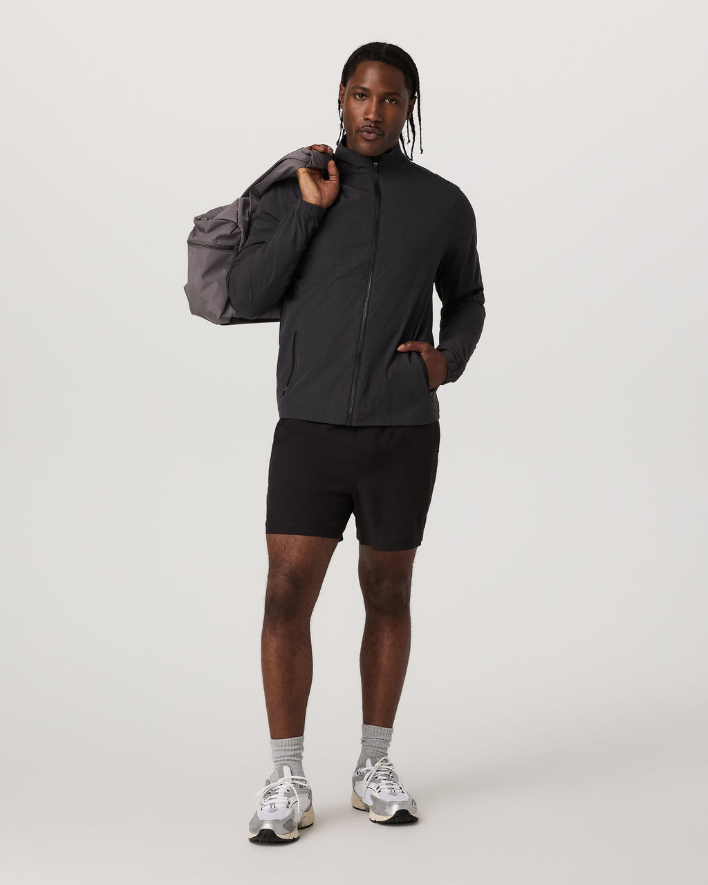 Kore Short Lined 7" | Charcoal
