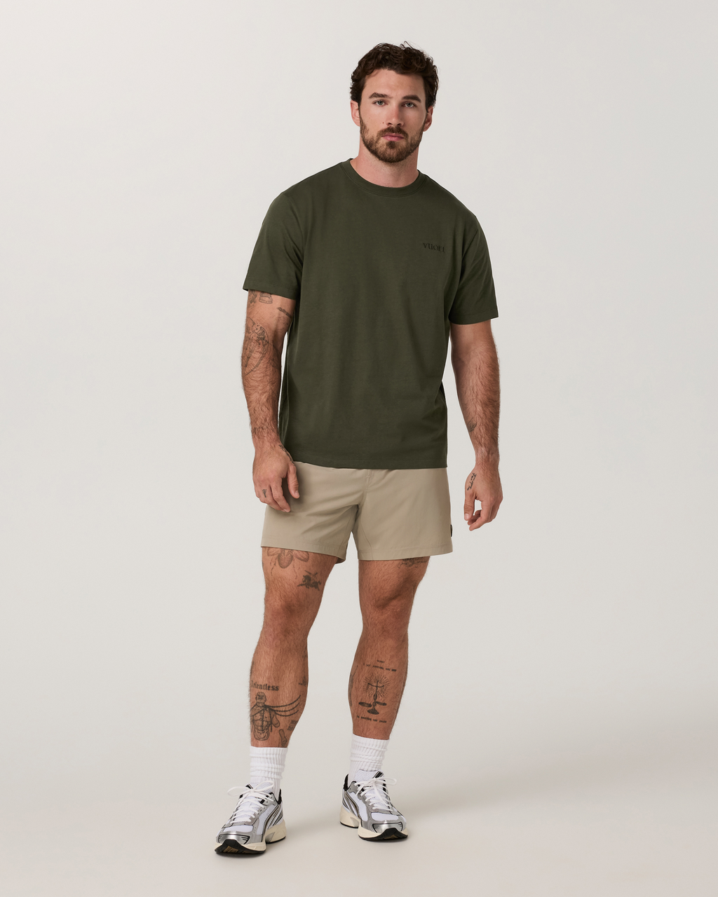 Kore Short Lined 5" | Biscotti Tonal