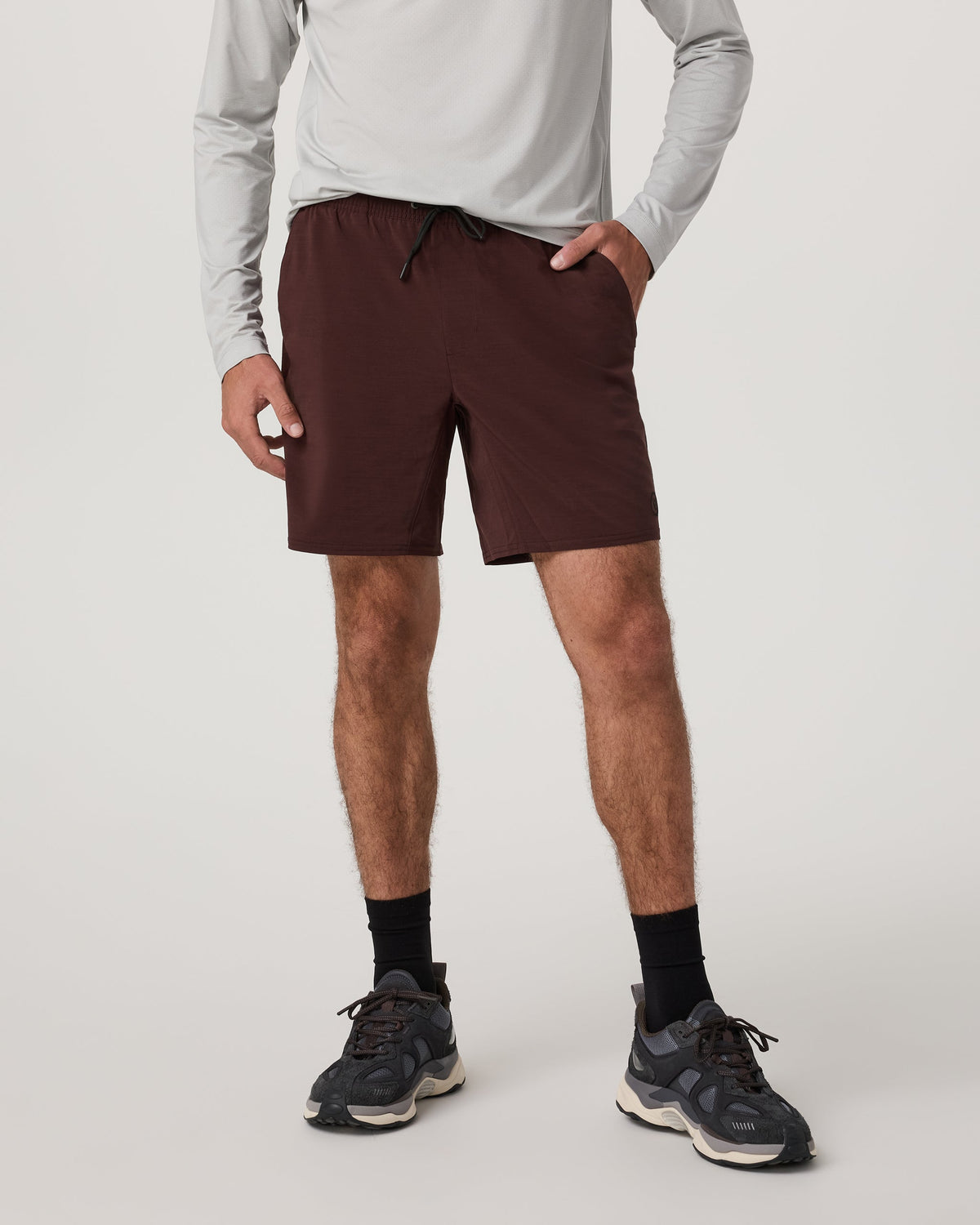 Elevate Kore Short Lined 7" | Burgundy