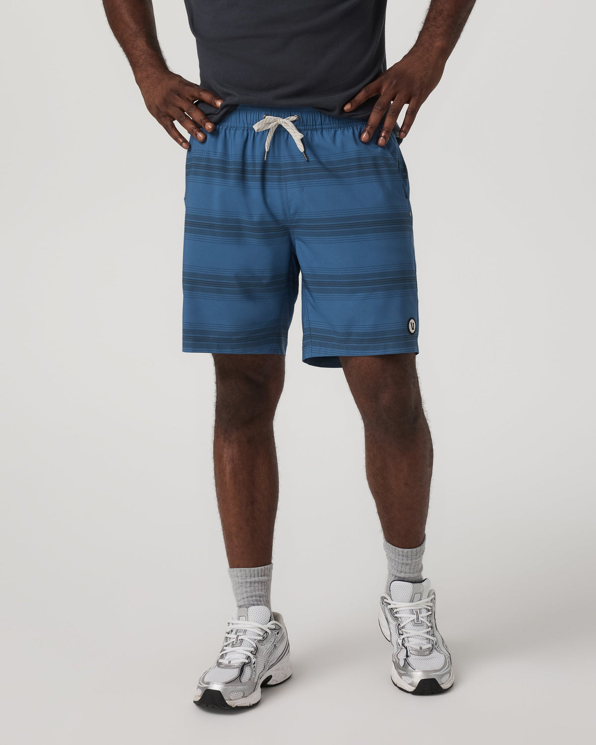 Kore Short Unlined 7" | Storm Blue Color Block