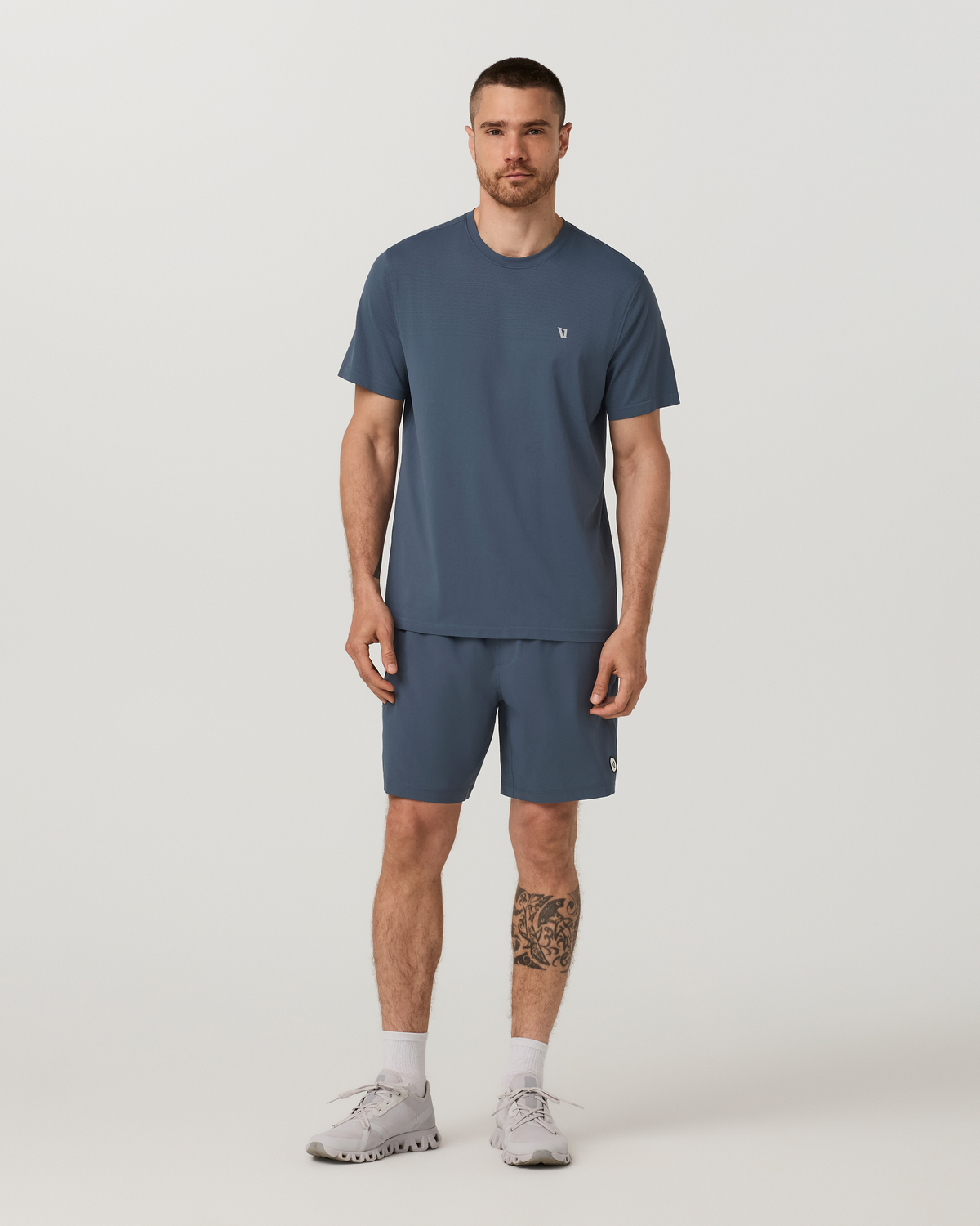 Kore Short Unlined 7" | Bay Blue/Ink