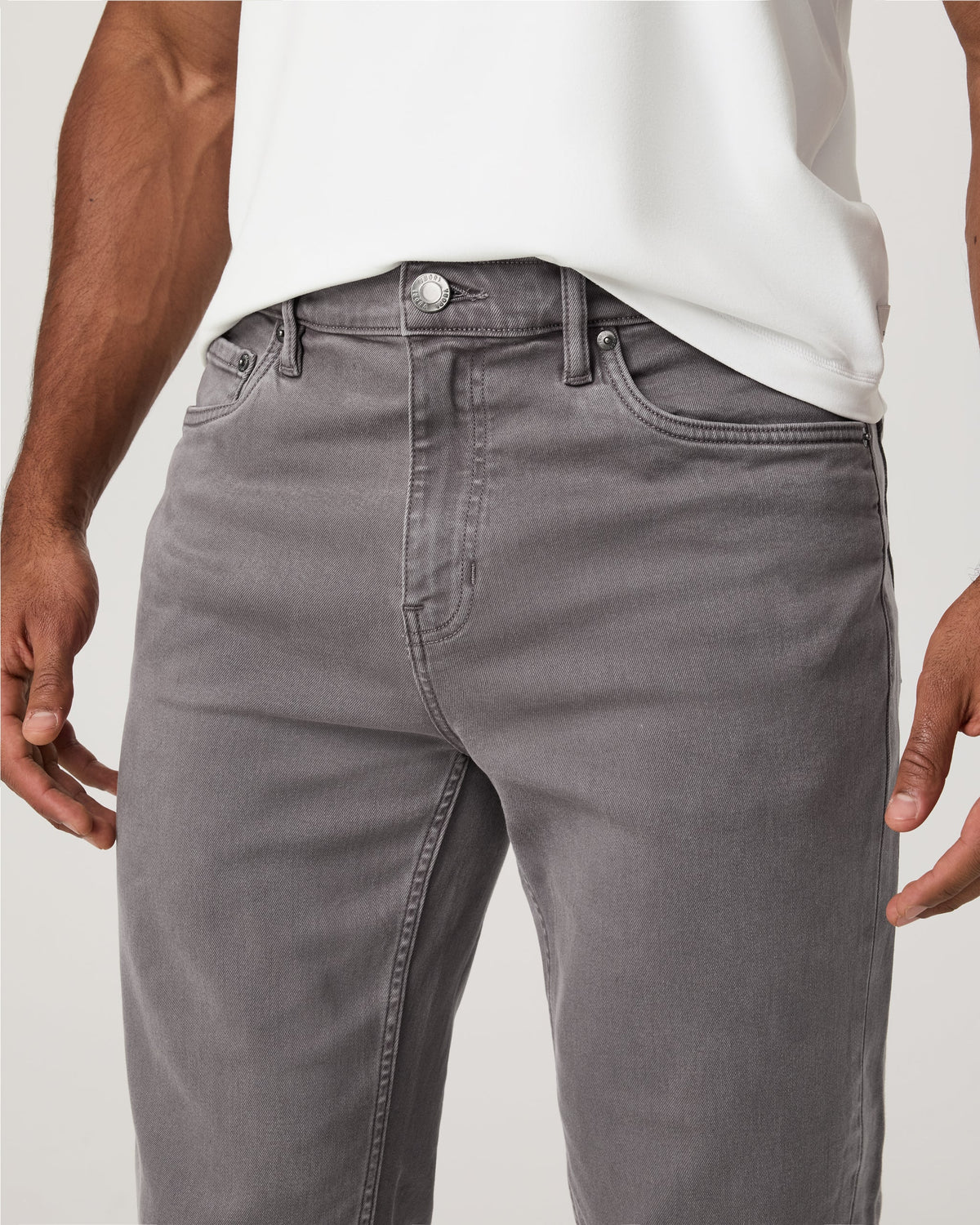 Benton Stretch Twill Pant Athletic Slim Fit 32" | French Roast