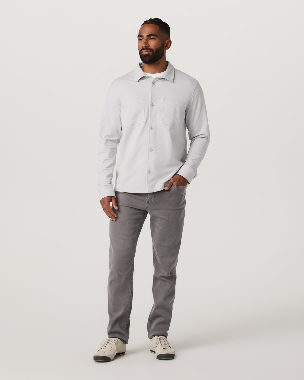 Benton Stretch Twill Pant Athletic Slim Fit 32" | Ink