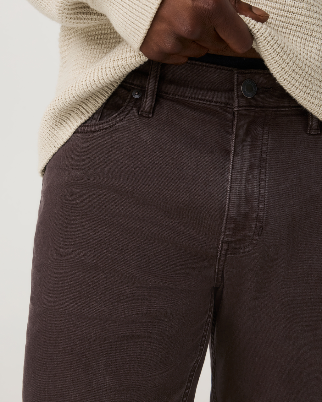 Benton Stretch Twill Pant Athletic Slim Fit 32" | Ink
