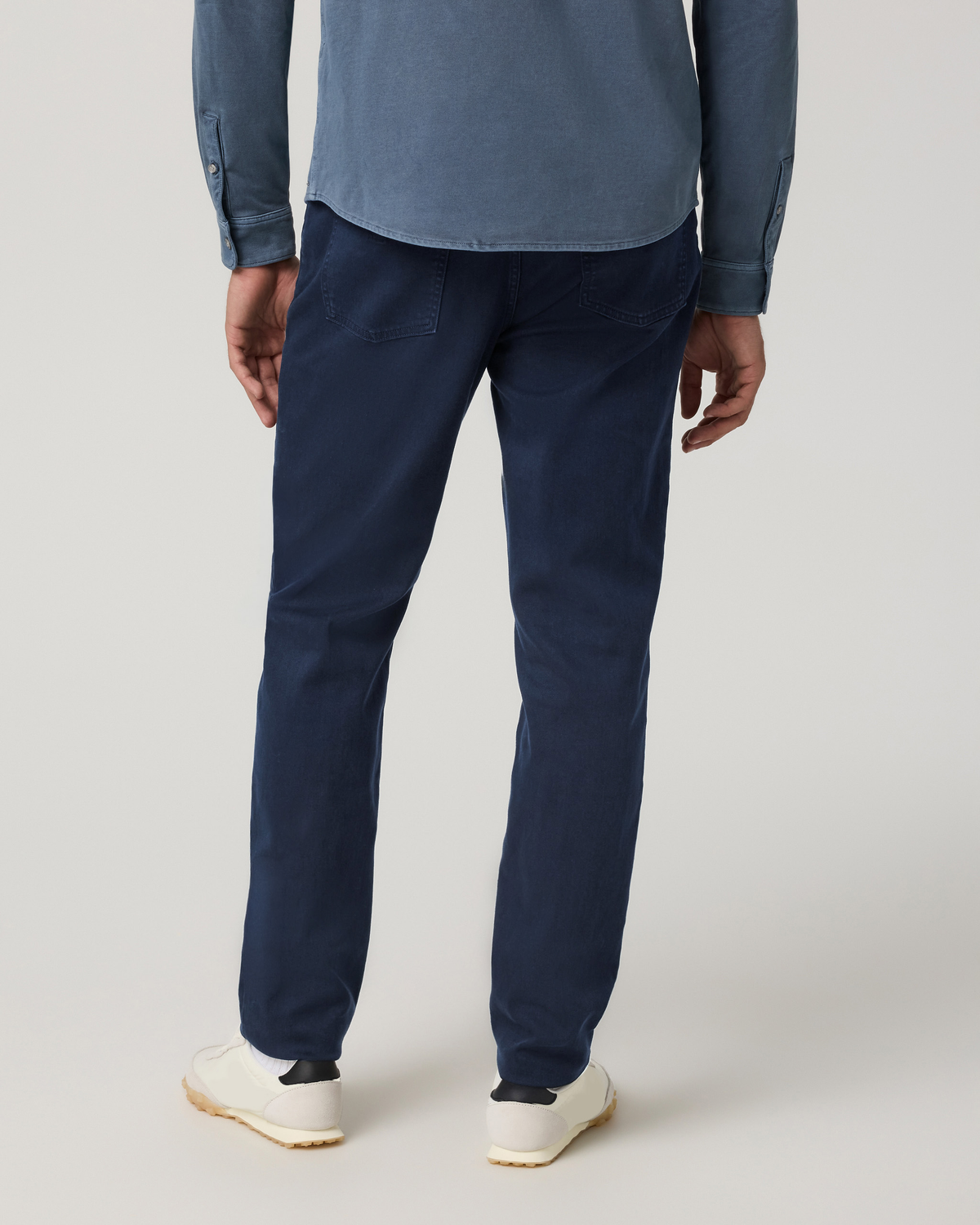 Benton Stretch Twill Pant Athletic Slim Fit 30" | Cavern Grey
