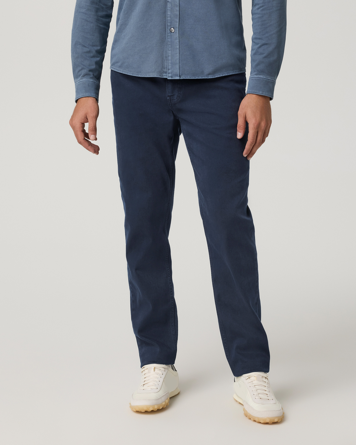 Benton Stretch Twill Pant Athletic Slim Fit 30" | French Roast