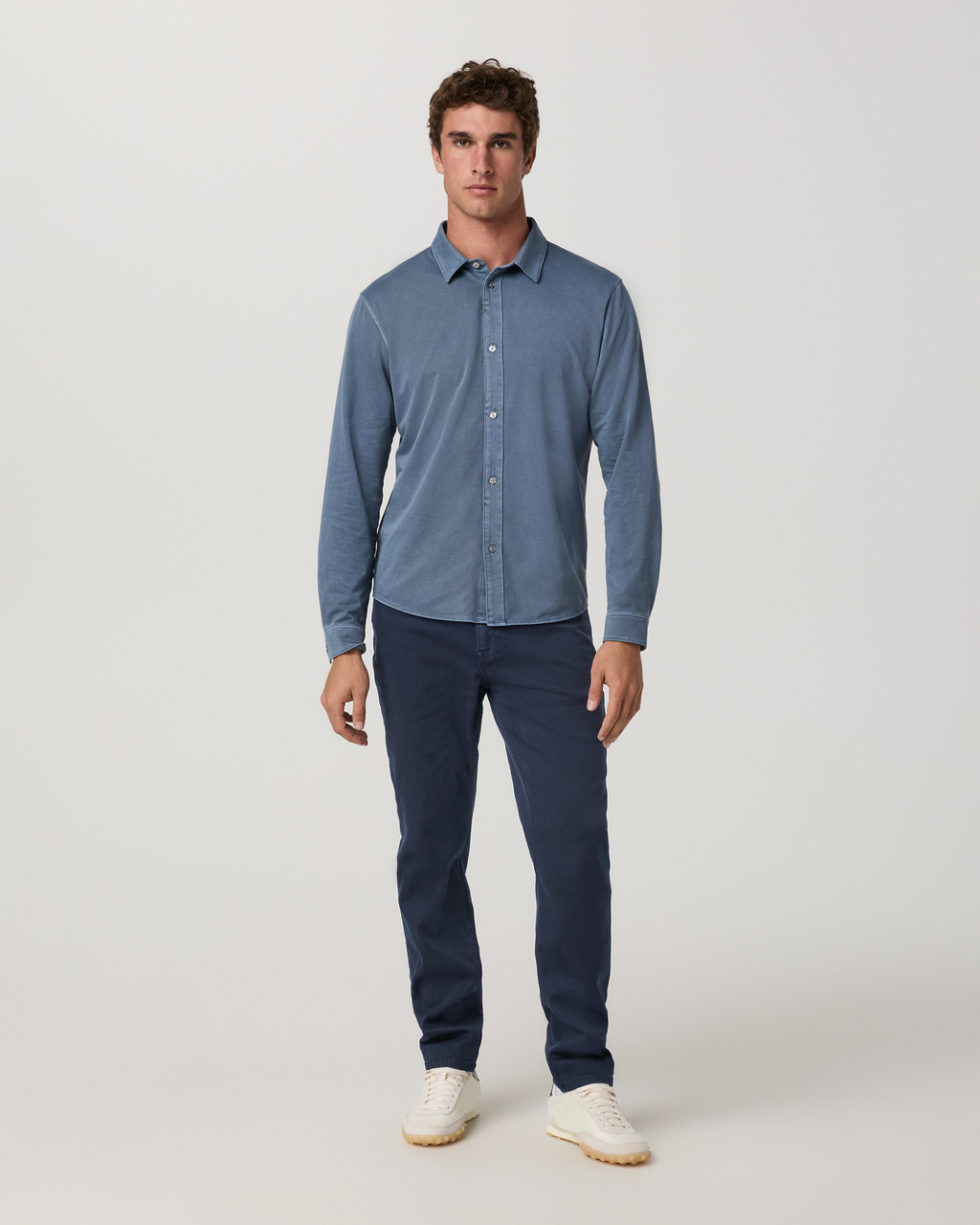 Benton Stretch Twill Pant Athletic Slim Fit 30" | Ink
