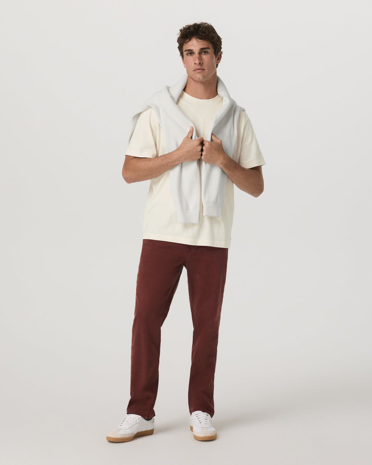 Benton Stretch Twill Pant Classic Fit 30" | Burnt Sienna