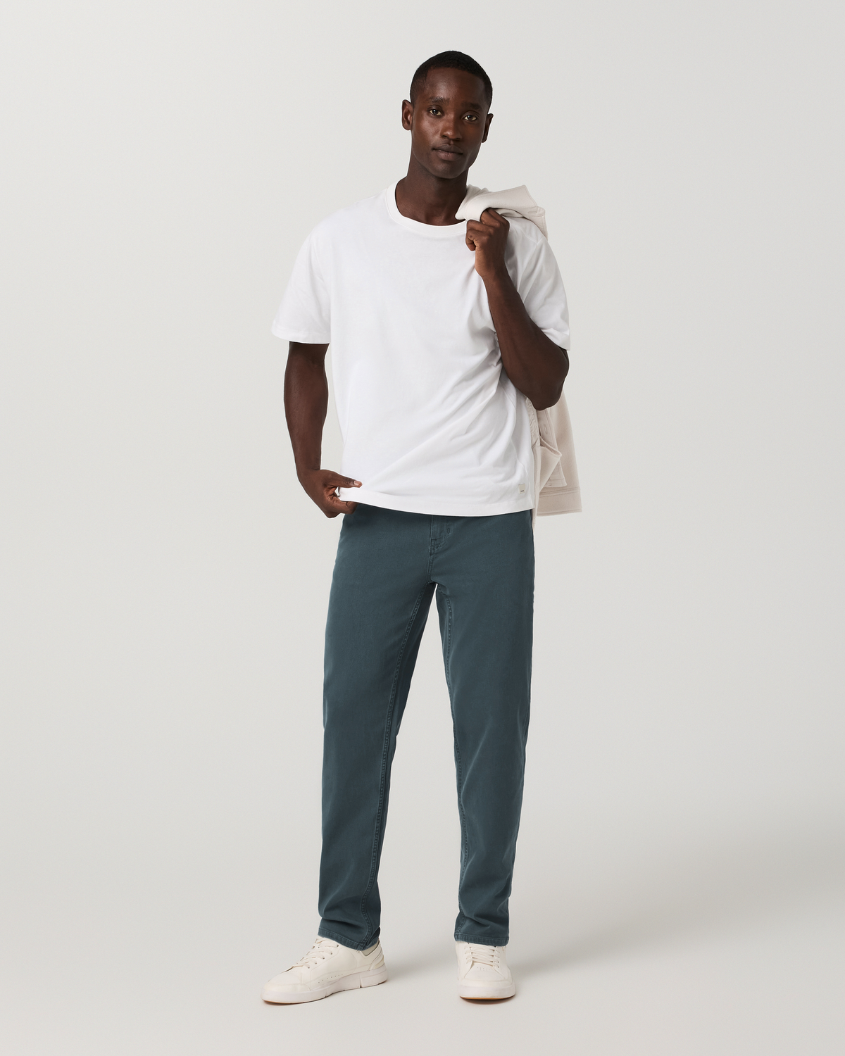 Benton Stretch Twill Pant Classic Fit 32" | Lake