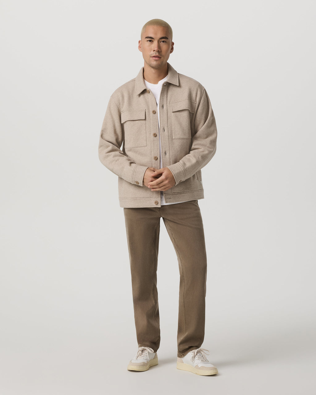 Benton Stretch Twill Pant Classic Fit 32" | Cavern Grey