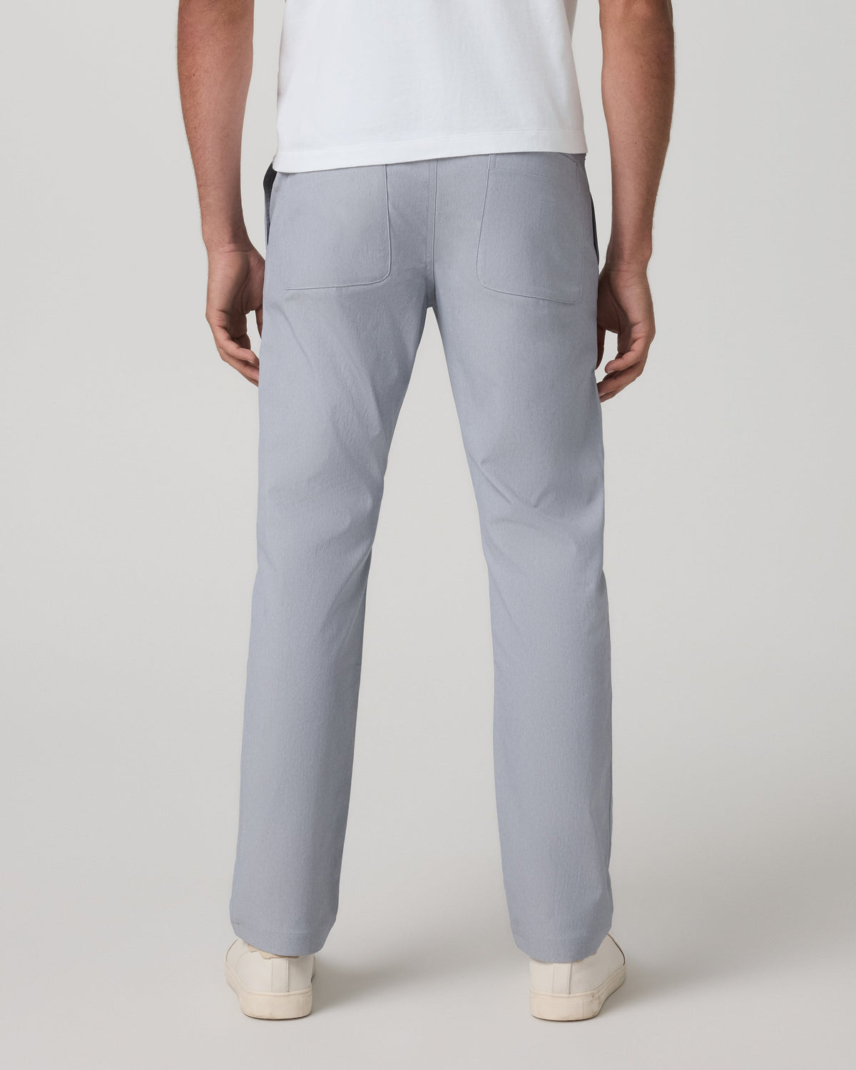 Cascade Elastic Waist Trouser Classic Fit 30" | Heather Grey