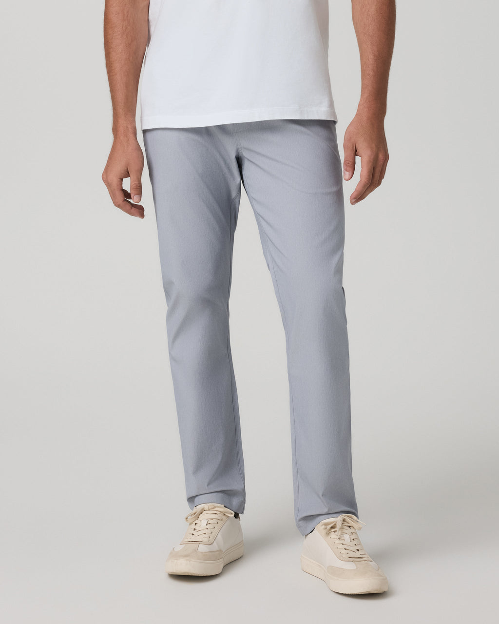 Cascade Elastic Waist Trouser Classic Fit 30" | Heather Grey