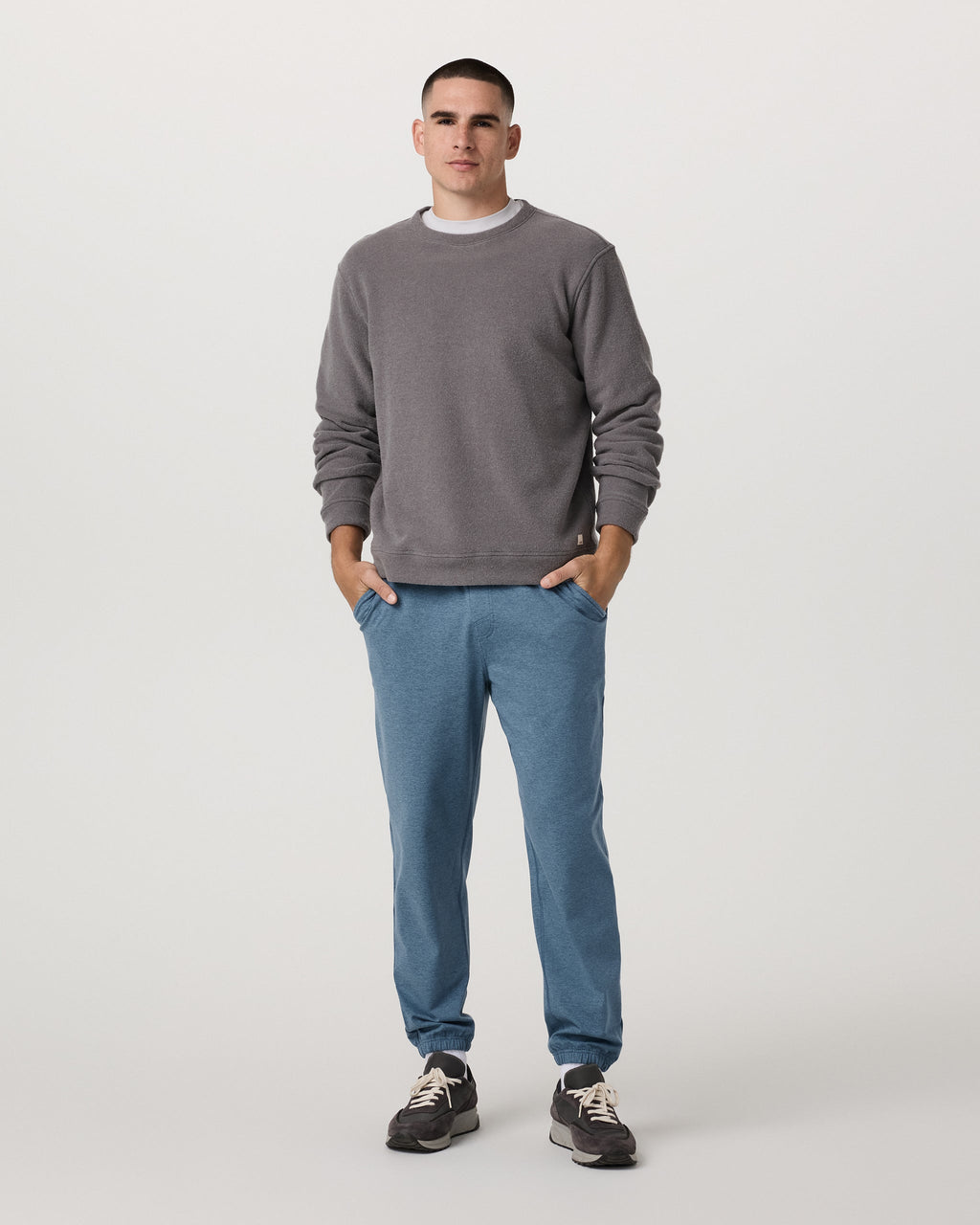 Coronado Sweatpant - Long | Pool Blue Heather