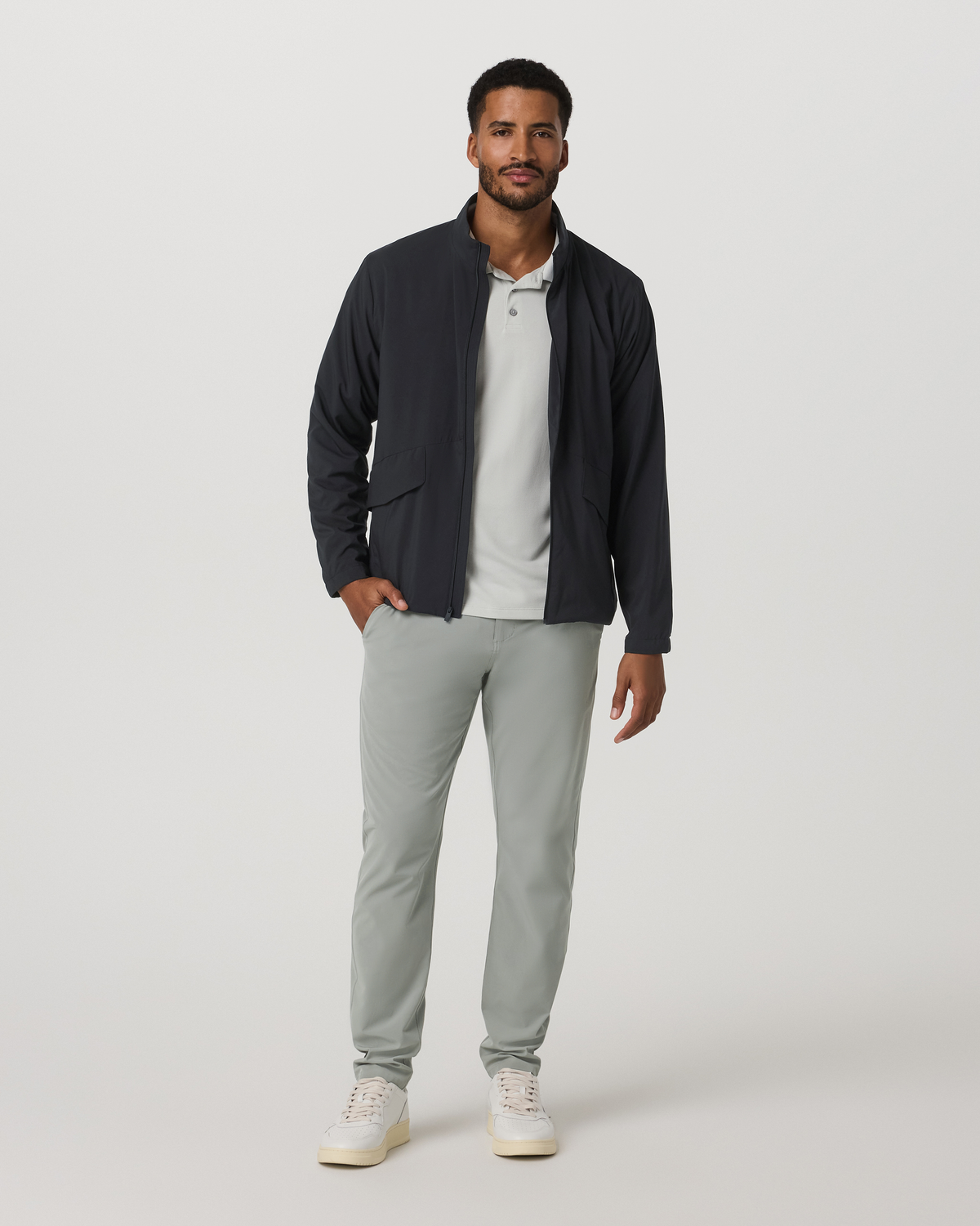 Aim Trouser Athletic Slim Fit 30” | Slate Rock