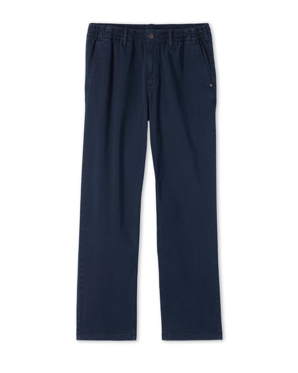 Benton Twill Elastic Waist Pant Relaxed Fit 30" | Ink
