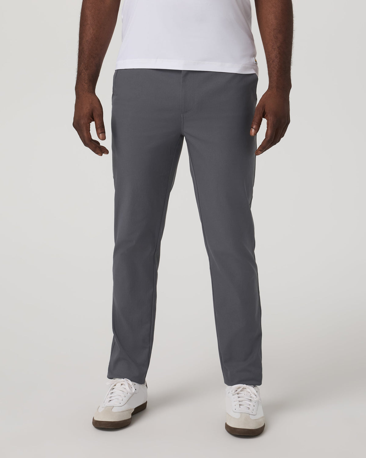 Cascade Tech Chino Pant Athletic Slim Fit 30" | Heather Grey