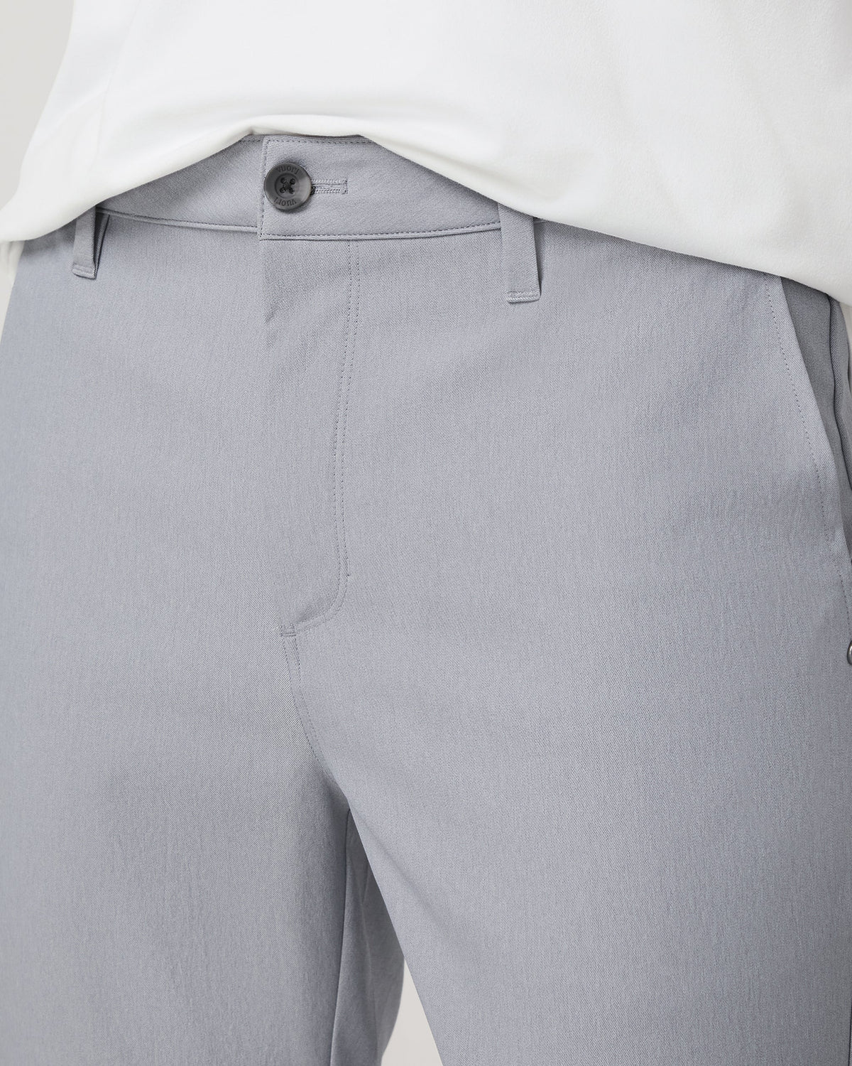 Cascade Tech Chino Pant Athletic Slim Fit 32" | Heather Grey