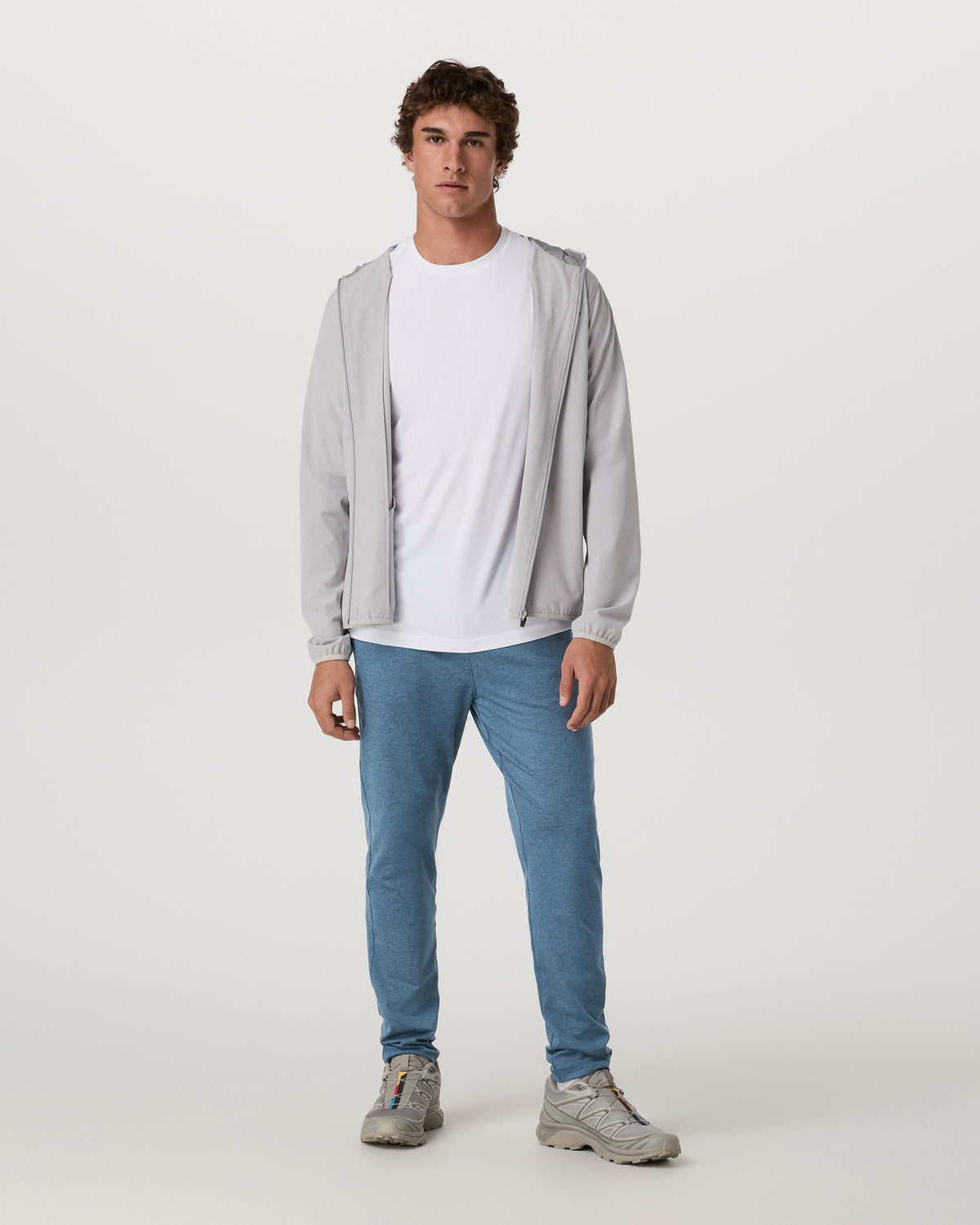Coronado Pant 30" | Pool Blue Heather