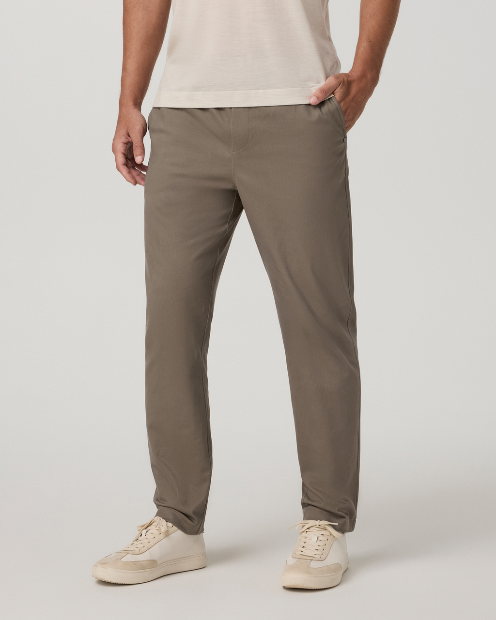 Fletcher Elastic Waist Pant Athletic Slim Fit 30" | Ocean Blue