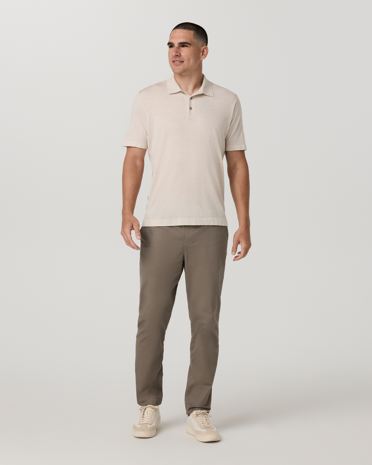 Fletcher Elastic Waist Pant Athletic Slim Fit 30" | Ocean Blue