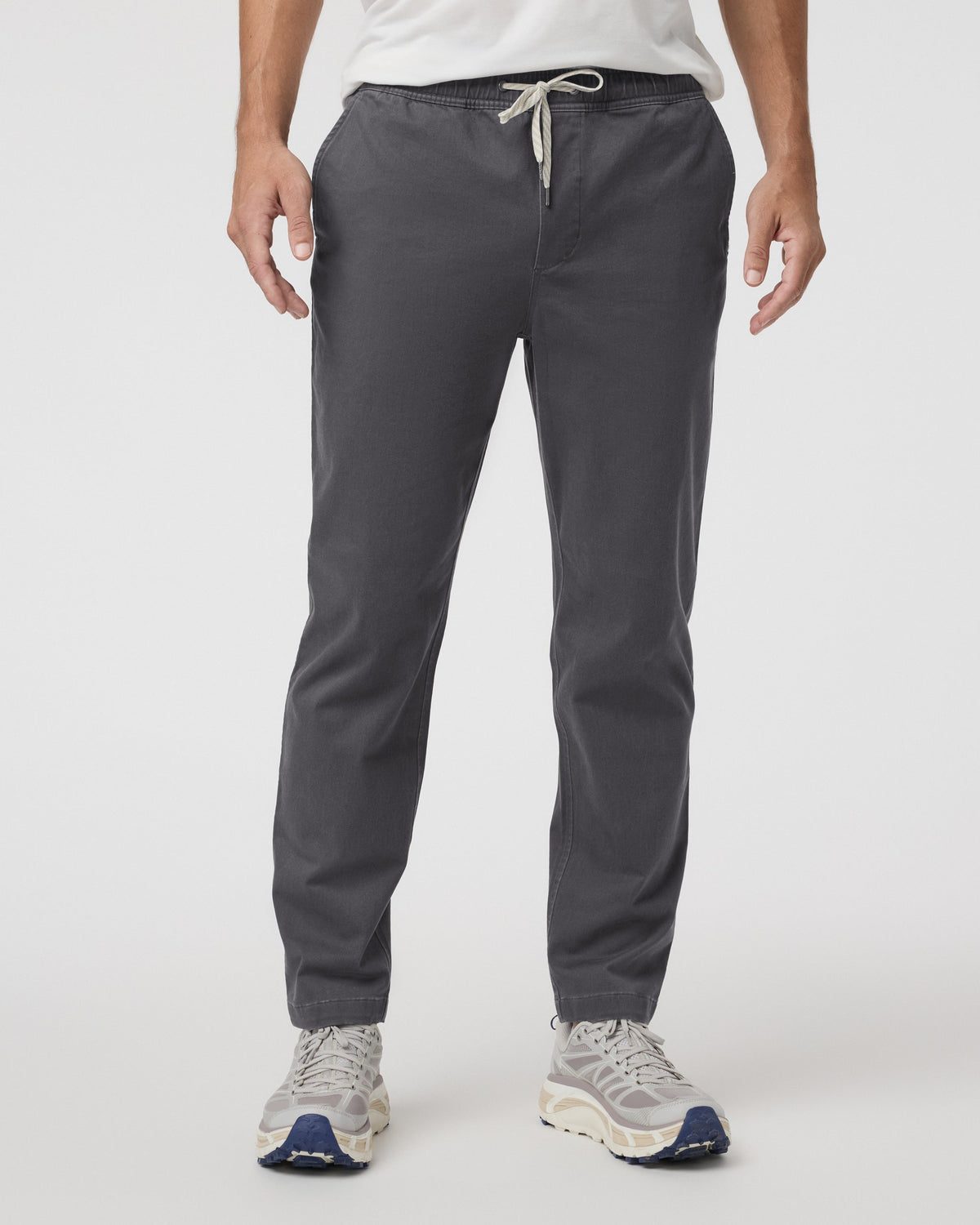 Fletcher Elastic Waist Pant Athletic Slim Fit 30" | Ocean Blue