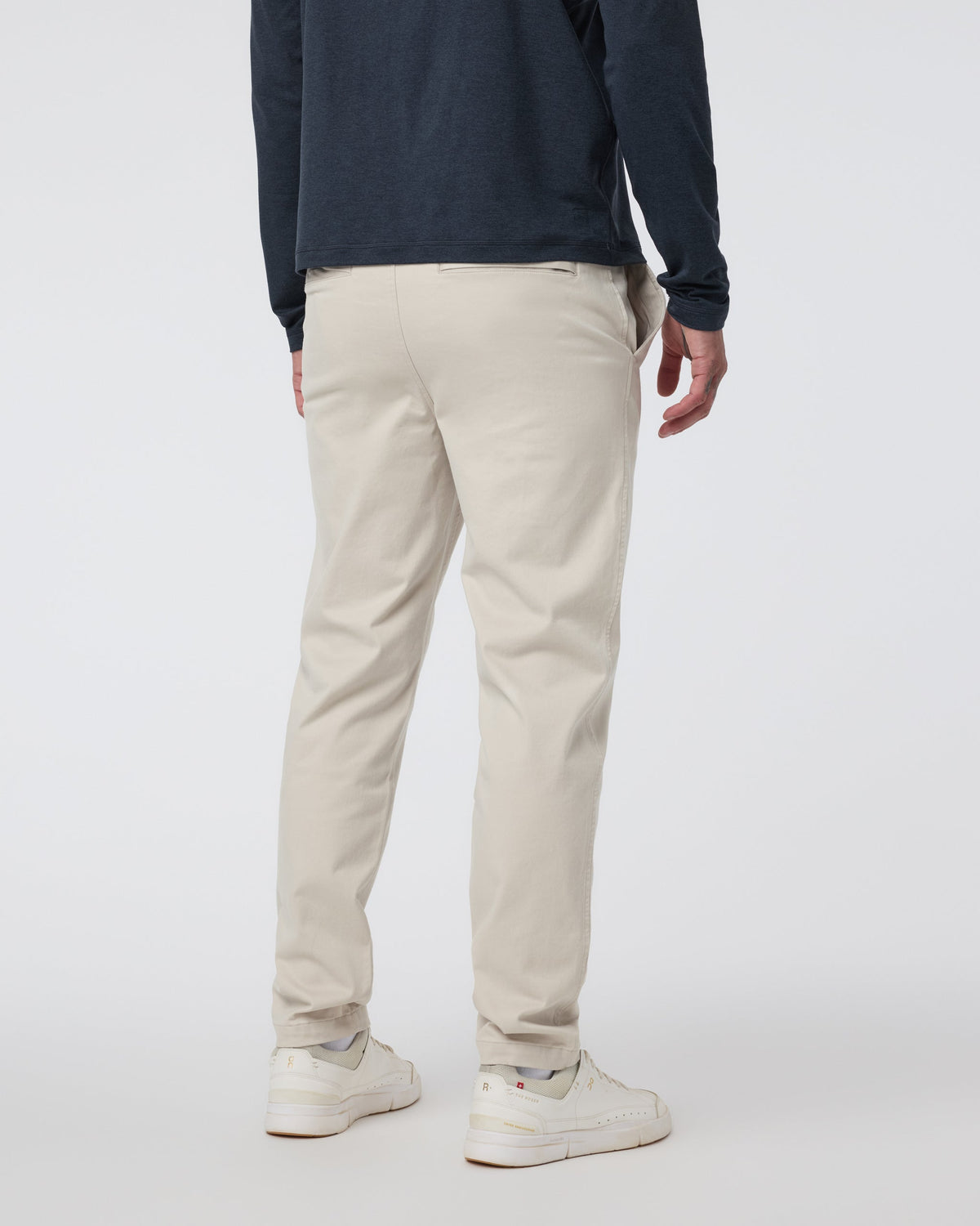 Fletcher Elastic Waist Pant Athletic Slim Fit 30" | Ocean Blue